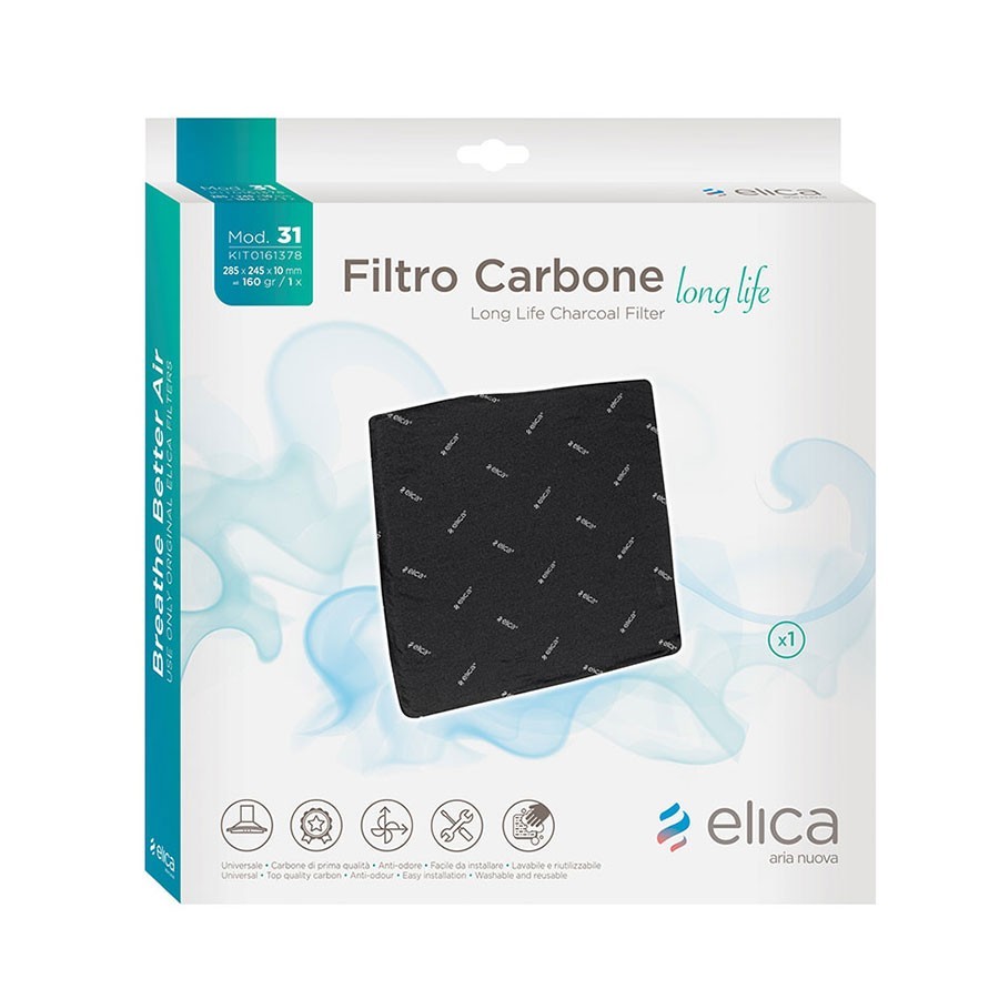 Elica KIT0166444 Filtre à charbon régénérable